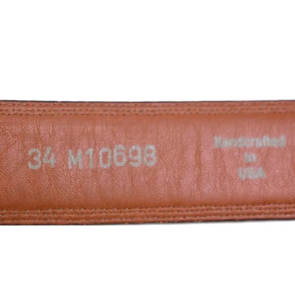 BRIGHTON BROWN GENUINE LEATHER 1 1/4